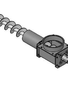 Outlet 102mm-d85/d27 for gearbox / red. galv. M&M